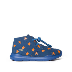 REMINGTON - SUEDE STARS [BLUE/ORANGE] - AKID